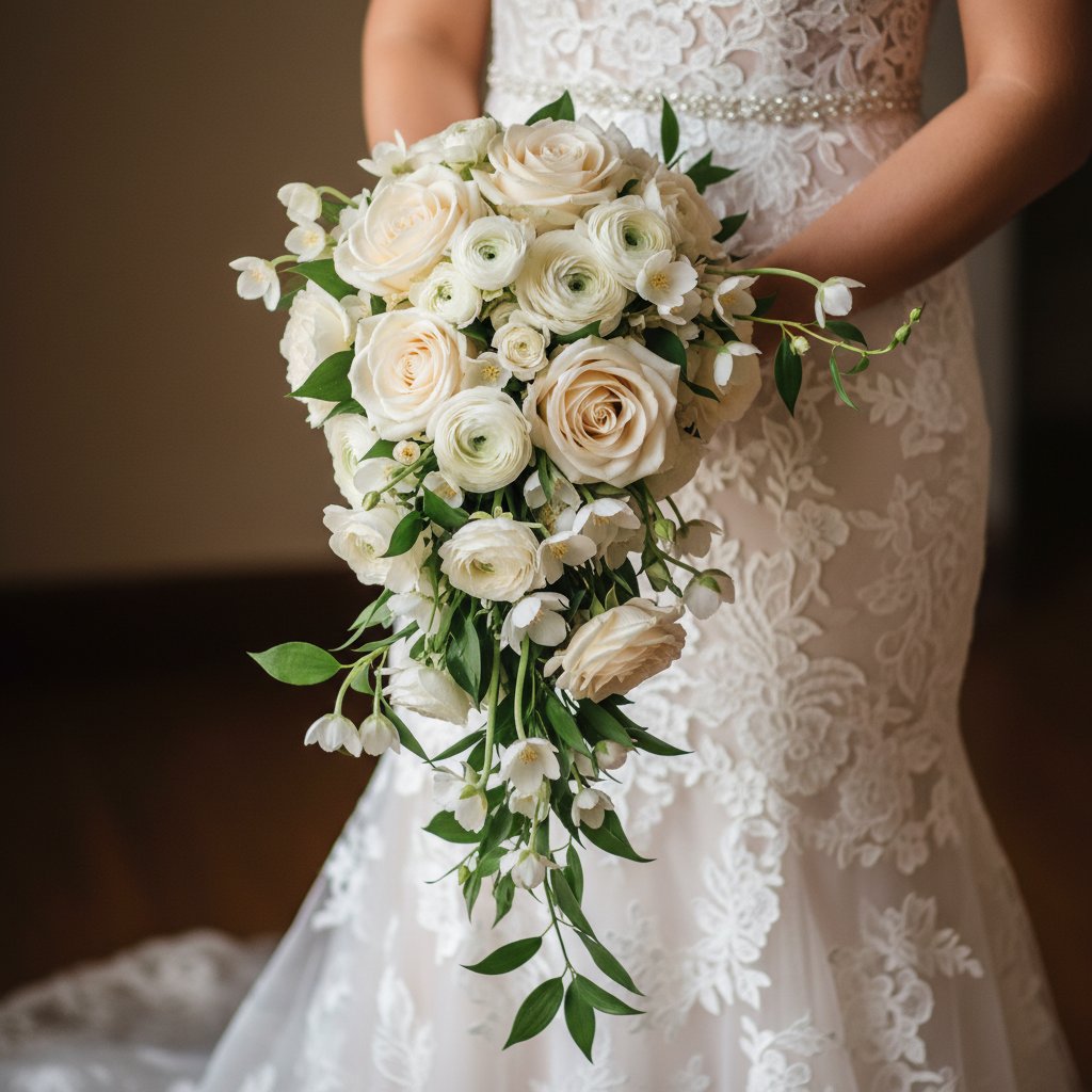 Elegant Rose Cascade